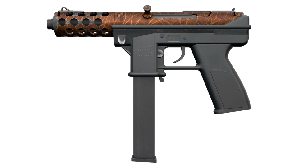 Tec-9 | Red Quartz (Field-Tested)