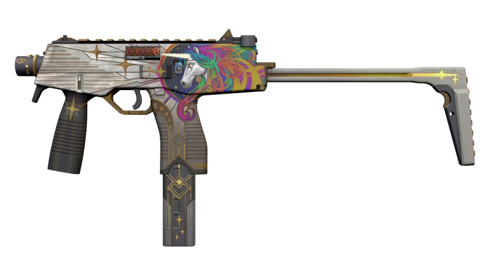 StatTrak™ MP9 | Starlight Protector (Minimal Wear)