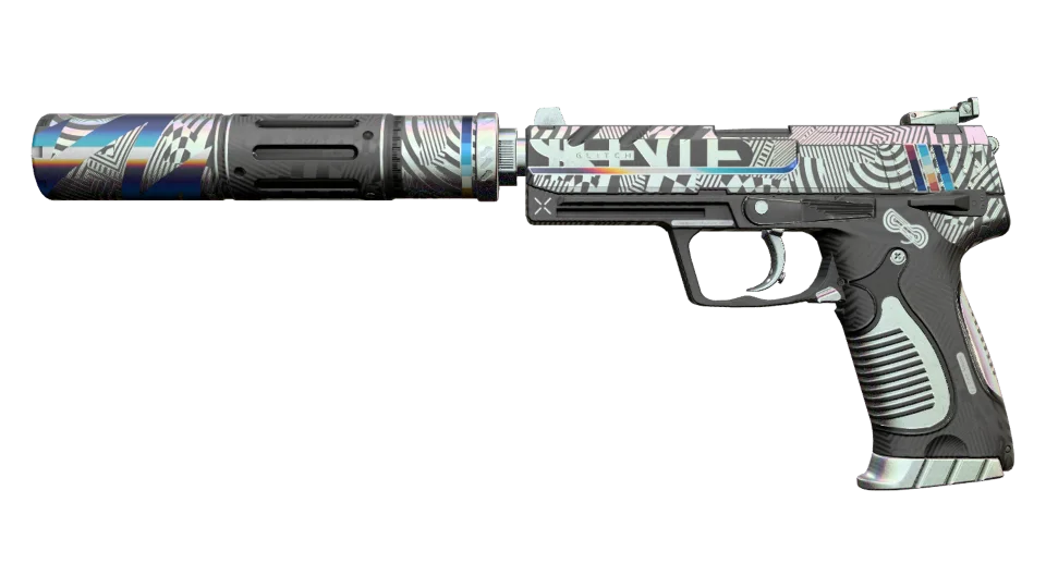 USP-S | Spiral Glitch (Minimal Wear)