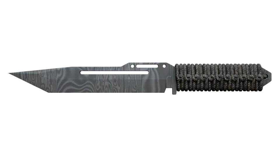 Vorschau von ★ Paracord Knife | Damascus Steel (Battle-Scarred)