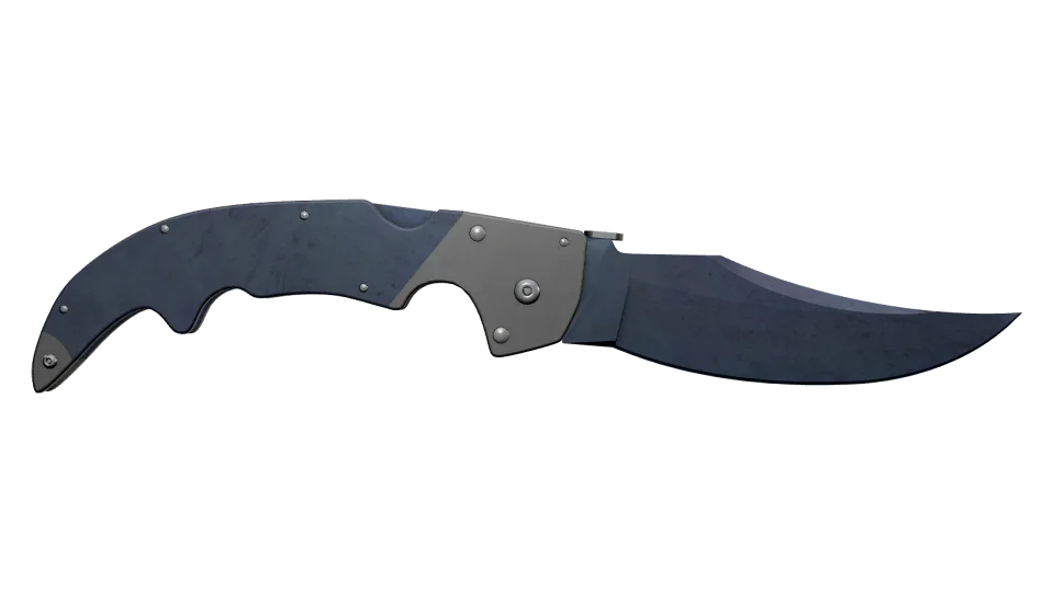 ★ Falchion Knife | Blue Steel (Well-Worn) thumbnail