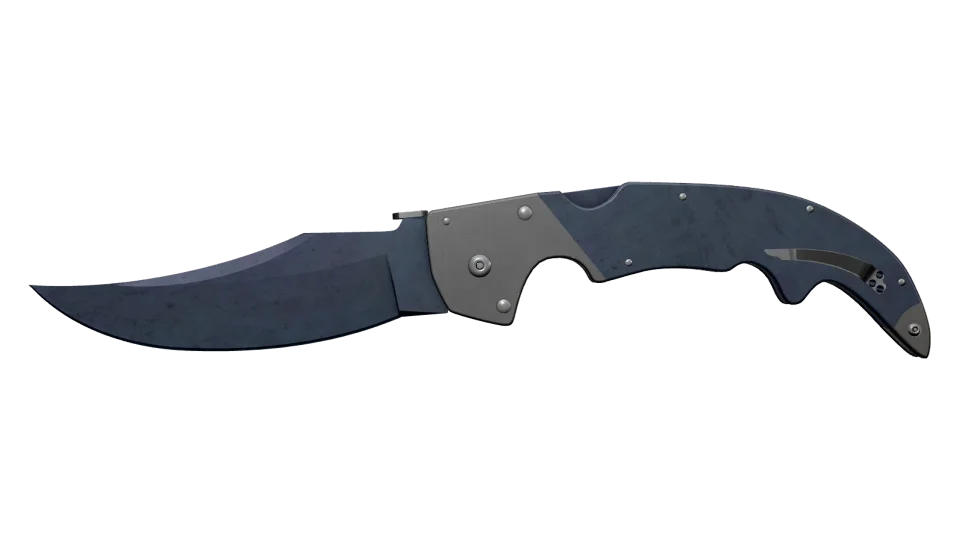 ★ Falchion Knife | Blue Steel (Well-Worn) thumbnail