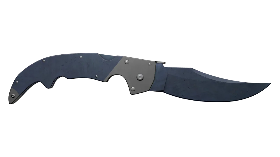 Vorschau von ★ Falchion Knife | Blue Steel (Well-Worn)