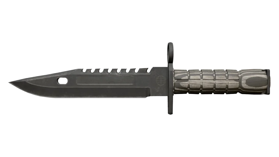 ★ StatTrak™ M9 Bayonet | Black Laminate (Battle-Scarred) thumbnail