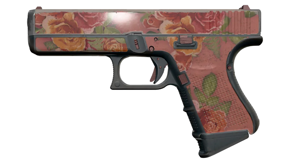 Glock-18 | Coral Bloom (Well-Worn)