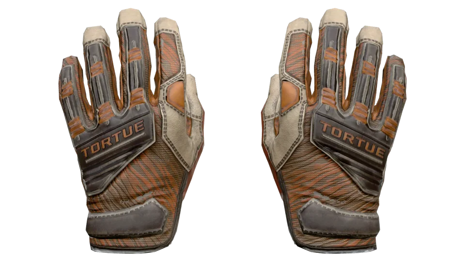 ★ Specialist Gloves | Tiger Strike (Well-Worn) thumbnail