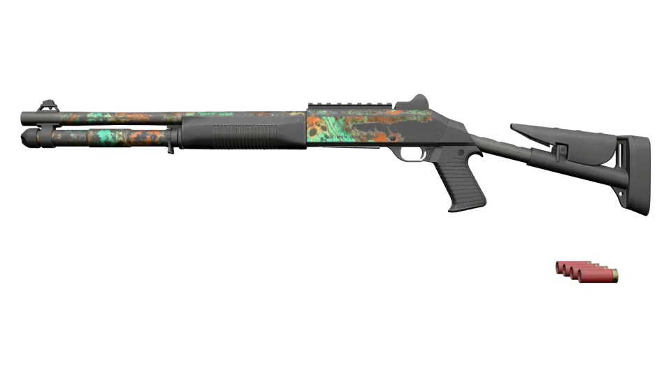XM1014 | Bone Machine (Battle-Scarred)