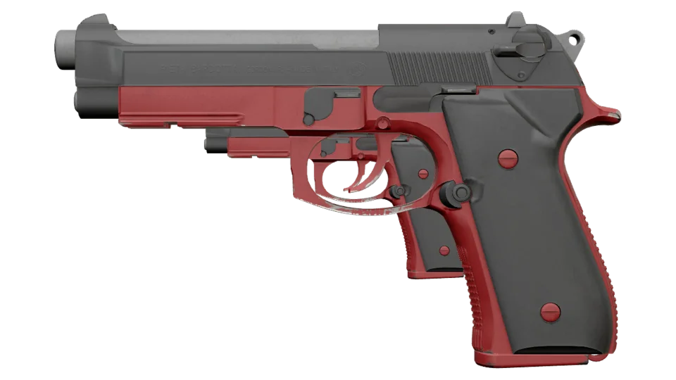 Dual Berettas | Panther (Minimal Wear)