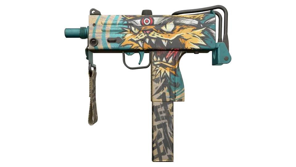 MAC-10 | Cat Fight (Field-Tested)