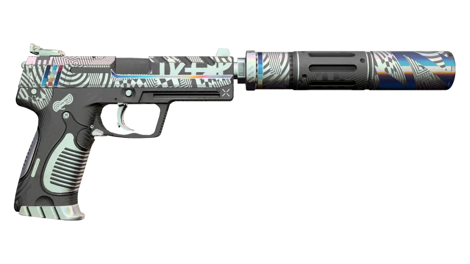 USP-S | Spiral Glitch (Minimal Wear) thumbnail
