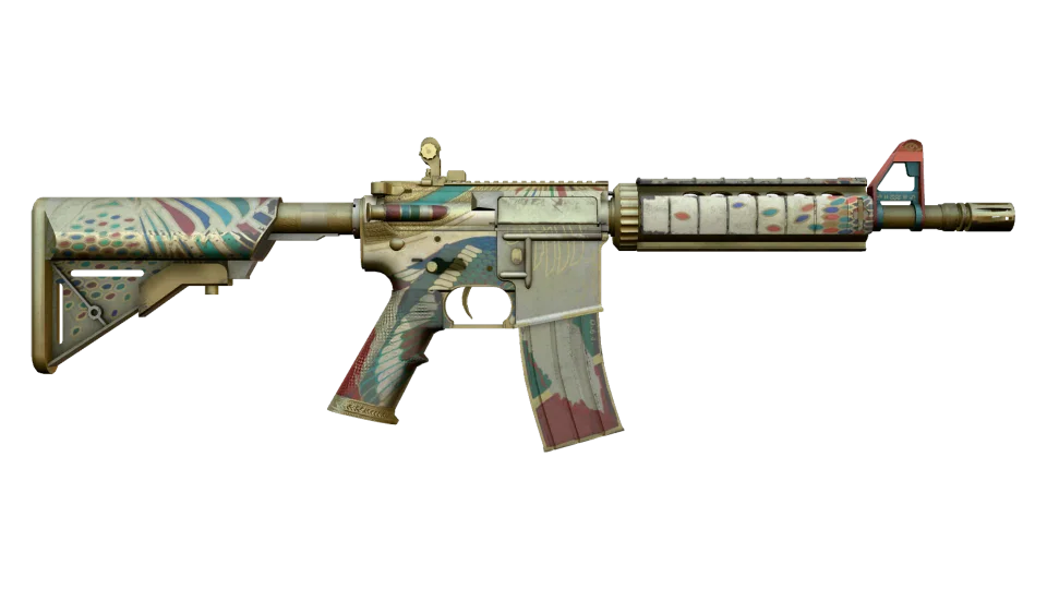 M4A4 | Eye of Horus (Well-Worn) thumbnail