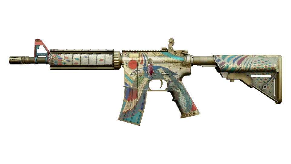 M4A4 | Eye of Horus (Well-Worn) thumbnail