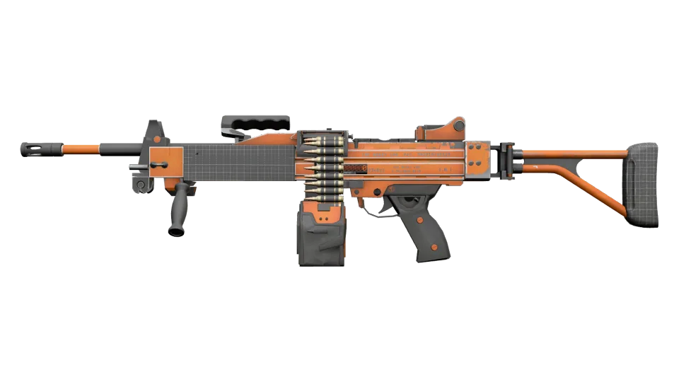 StatTrak™ Negev | dev_texture (Minimal Wear) thumbnail