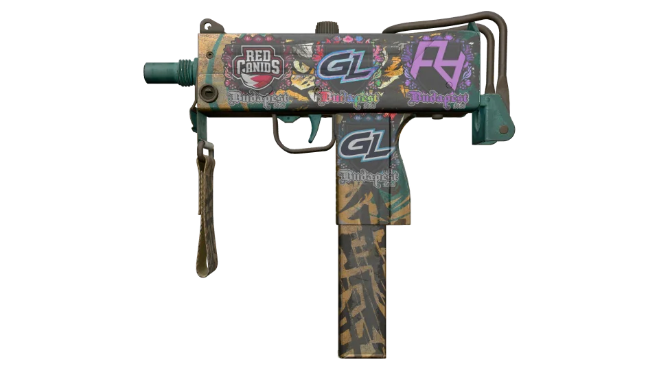 MAC-10 | Cat Fight (Battle-Scarred)