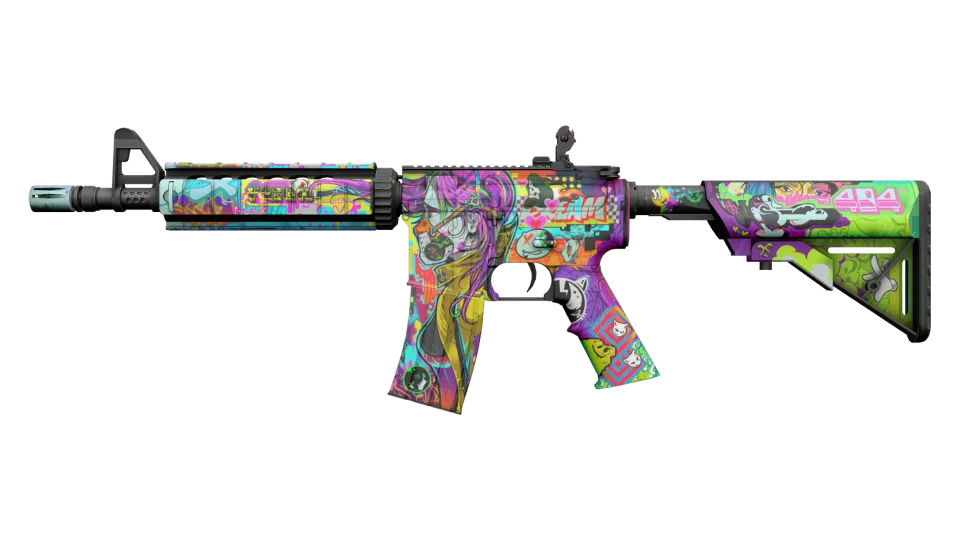 M4A4 | In Living Color (Factory New)