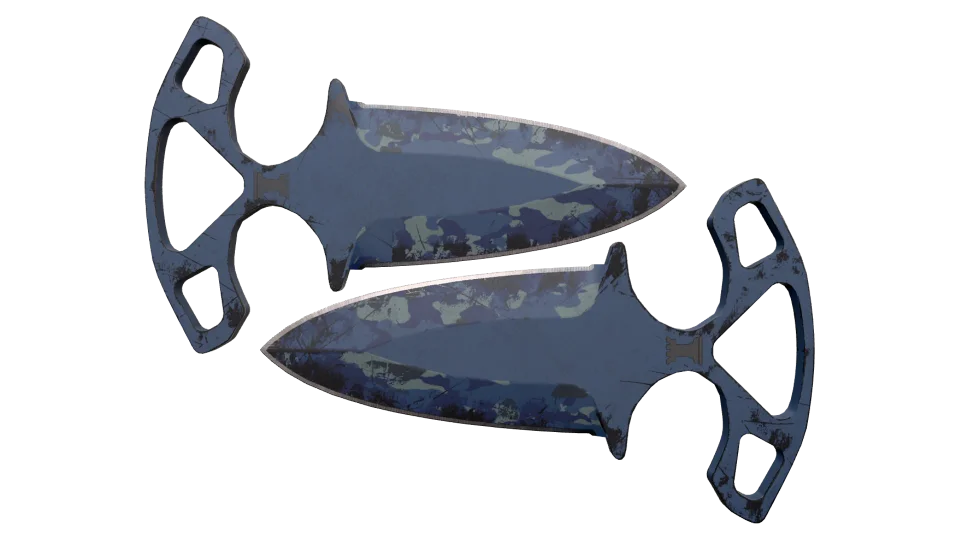 ★ Shadow Daggers | Bright Water (Battle-Scarred)