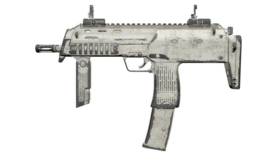 MP7 | Whiteout (Battle-Scarred)