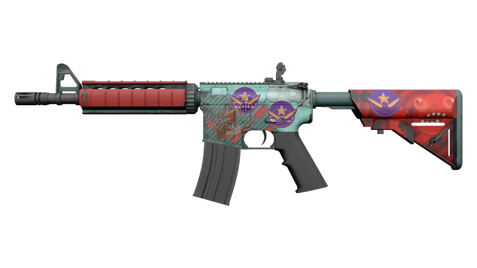 M4A4 | Bullet Rain (Minimal Wear)