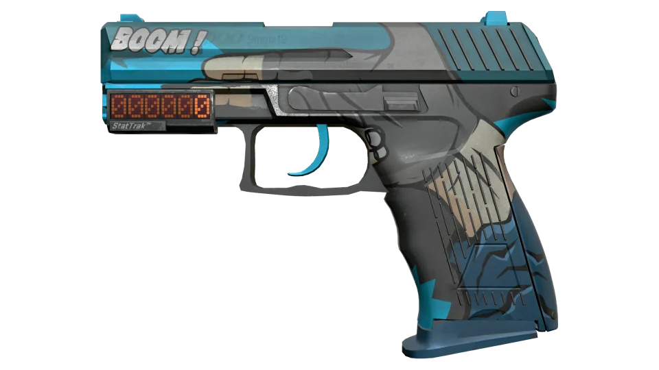 StatTrak™ P2000 | Handgun (Well-Worn)