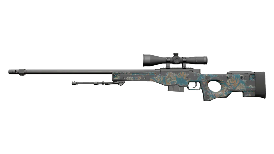 AWP | Silk Tiger (Battle-Scarred)
