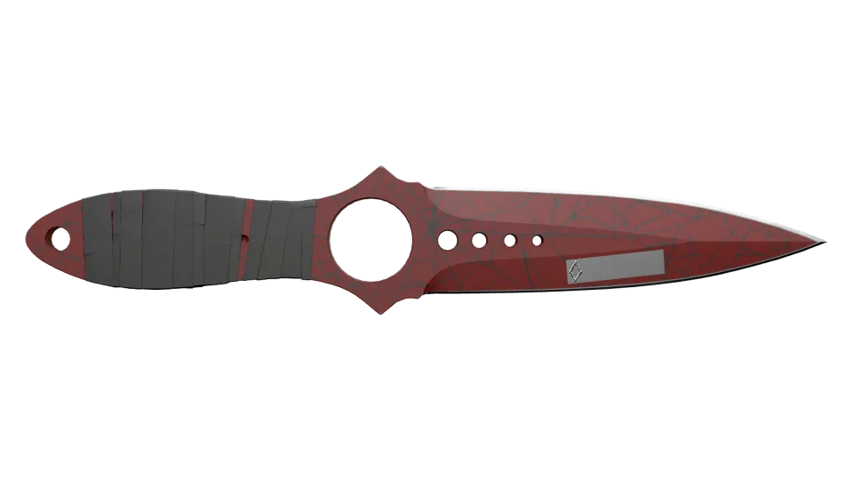 ★ StatTrak™ Skeleton Knife | Crimson Web (Field-Tested) thumbnail