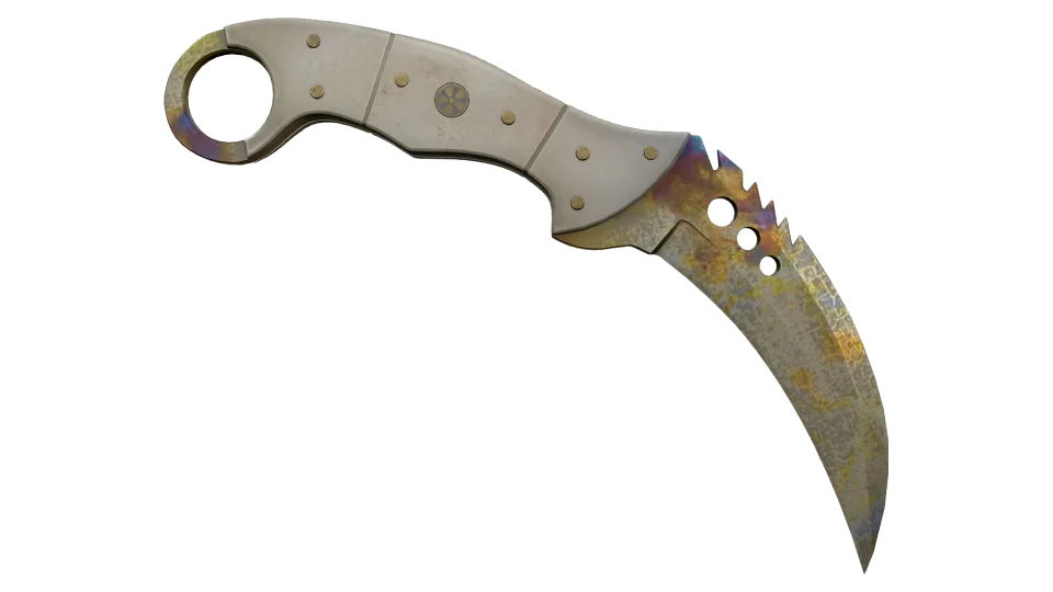★ Talon Knife | Case Hardened (Well-Worn) thumbnail