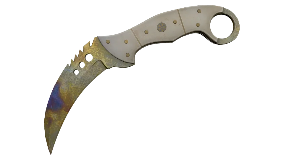 ★ Talon Knife | Case Hardened (Well-Worn) thumbnail