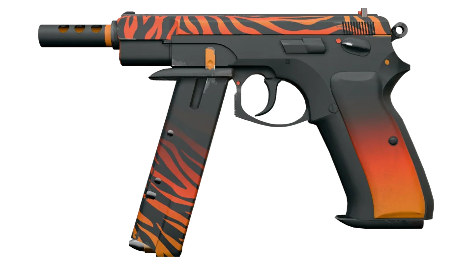 CZ75-Auto | Tigris (Minimal Wear) thumbnail
