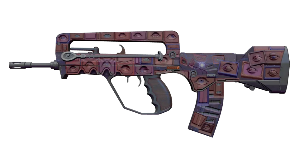 StatTrak™ FAMAS | Rapid Eye Movement (Battle-Scarred)