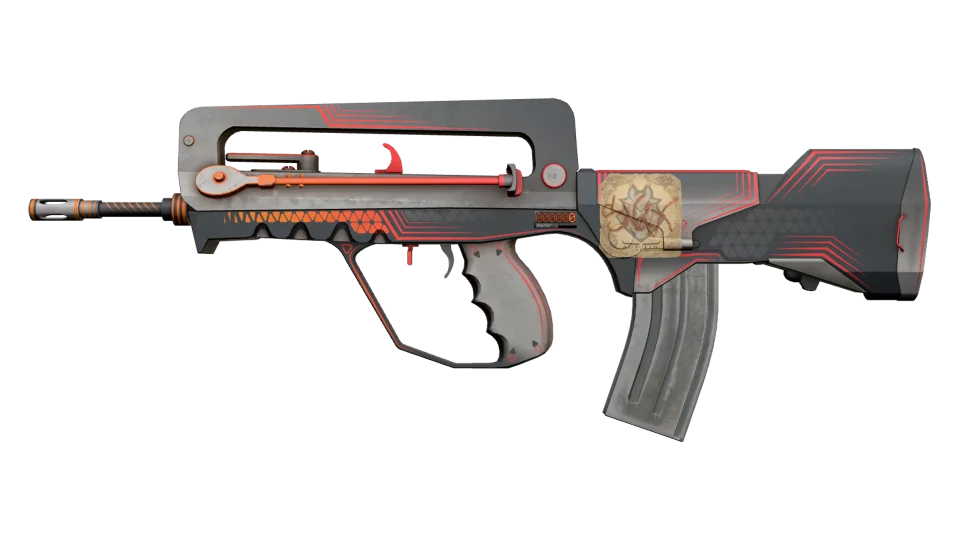 Миниатюра StatTrak™ FAMAS | Valence (Field-Tested)