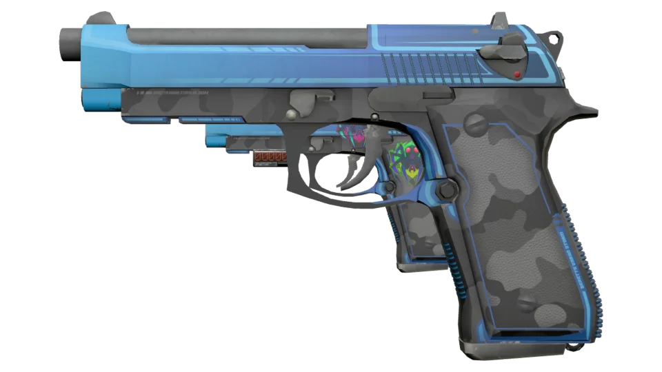 StatTrak™ Dual Berettas | Urban Shock (Factory New)