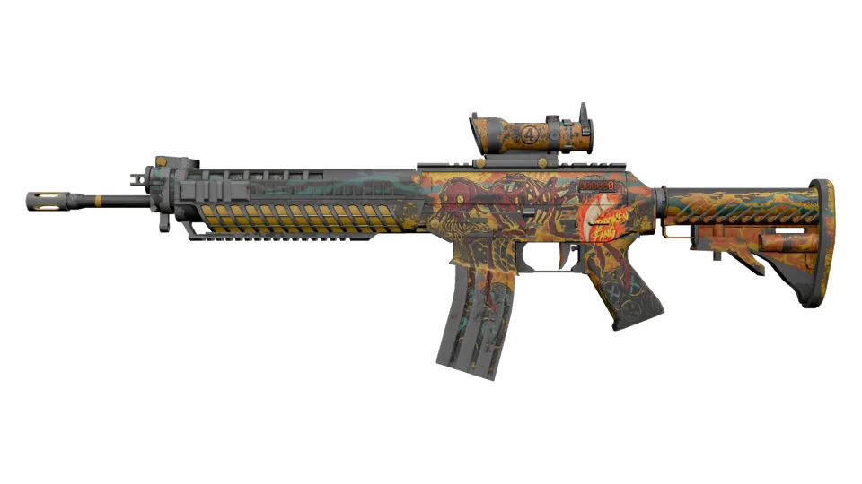 Миниатюра StatTrak™ SG 553 | Colony IV (Field-Tested)