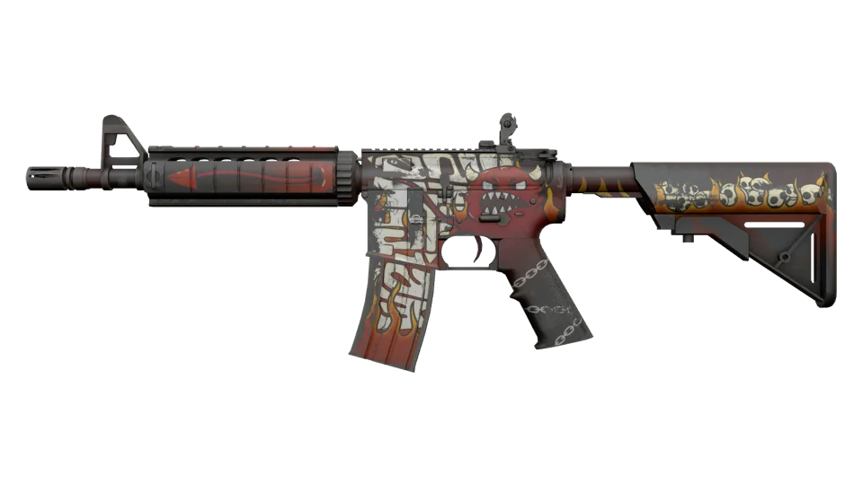 M4A4 | Hellfire (Field-Tested)