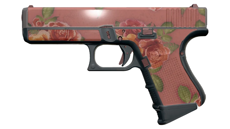 Glock-18 | Coral Bloom (Minimal Wear)
