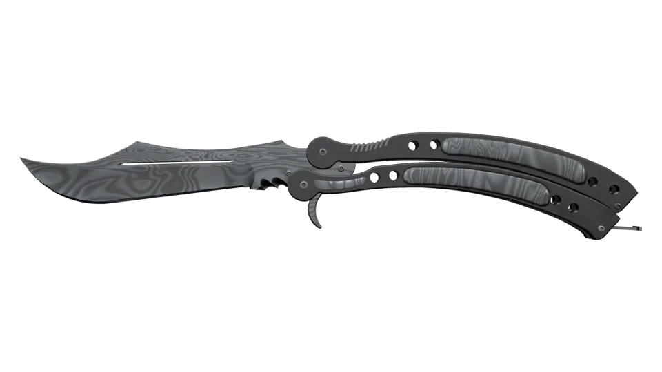 ★ Butterfly Knife | Damascus Steel (Battle-Scarred)