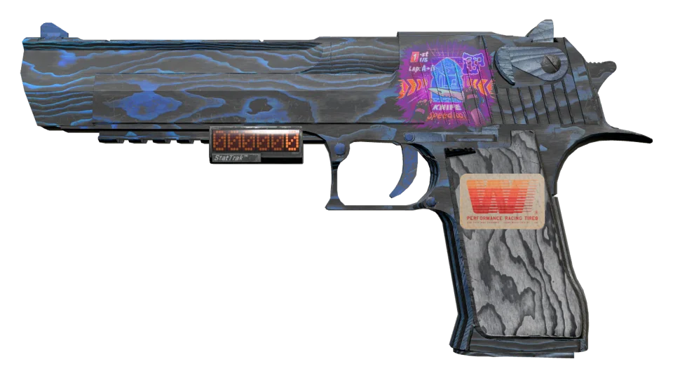 StatTrak™ Desert Eagle | Blue Ply (Well-Worn)