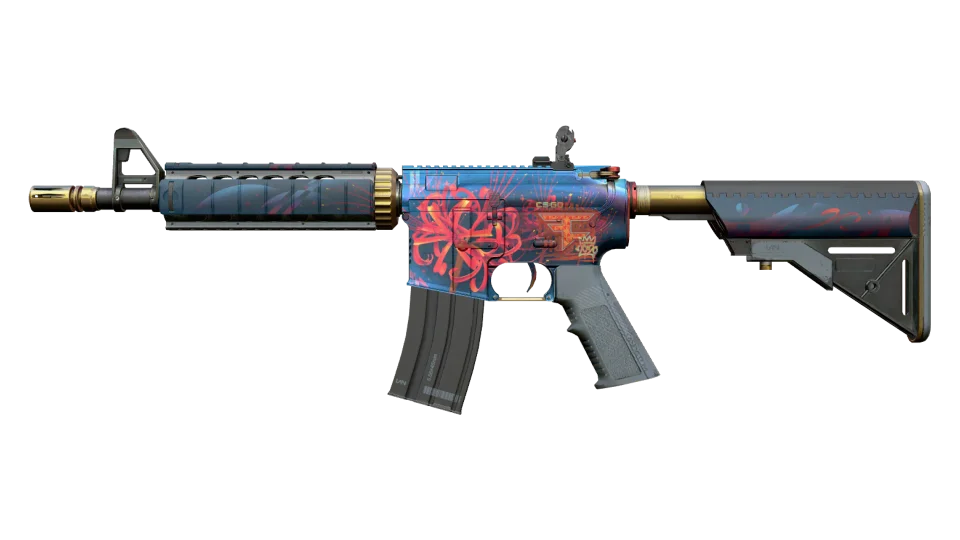 M4A4 | Spider Lily (Minimal Wear)
