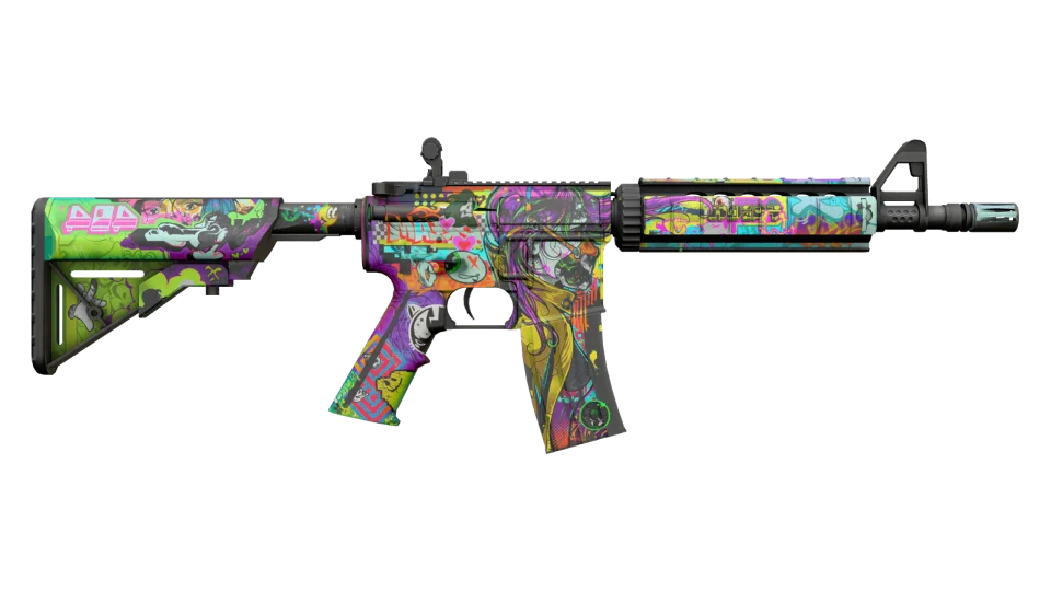 StatTrak™ M4A4 | In Living Color (Field-Tested) thumbnail