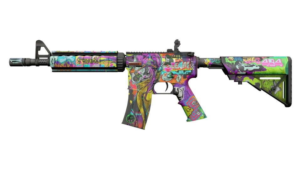 StatTrak™ M4A4 | In Living Color (Field-Tested) thumbnail
