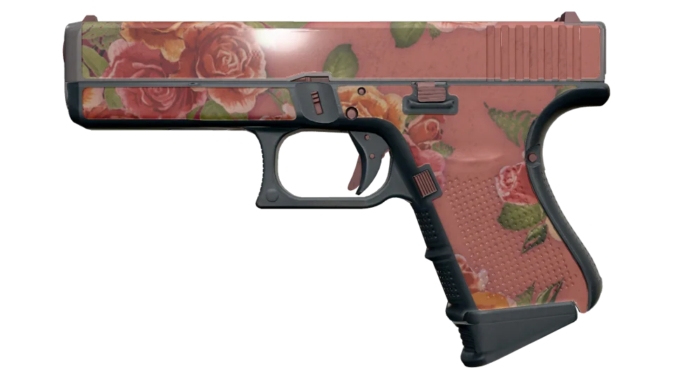 Glock-18 | Coral Bloom (Minimal Wear)
