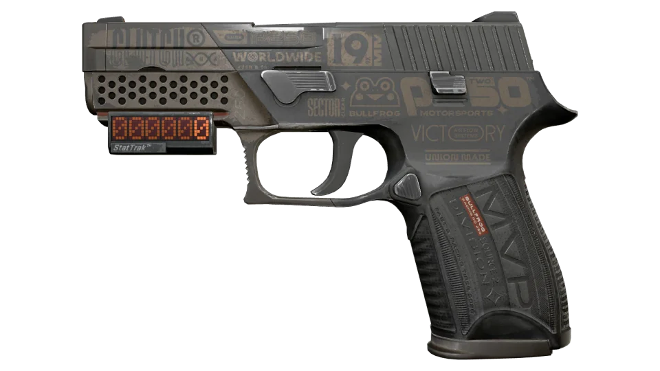 StatTrak™ P250 | Bullfrog (Battle-Scarred)
