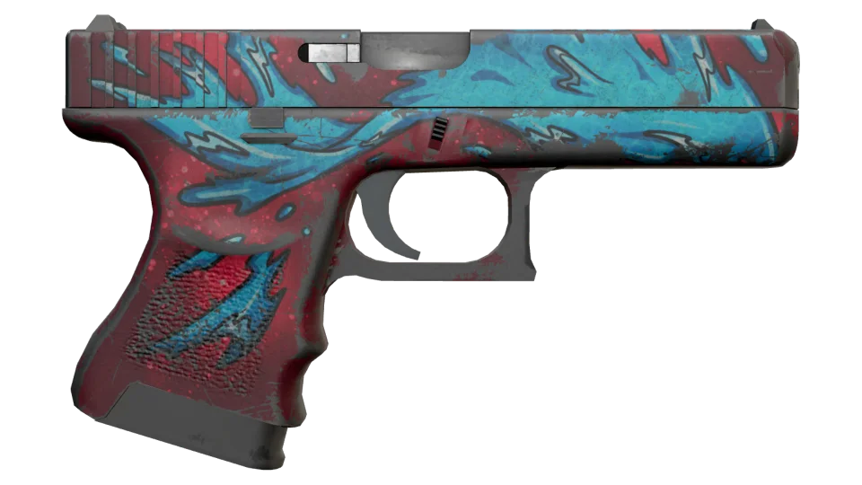 Glock-18 | Water Elemental (Battle-Scarred) thumbnail