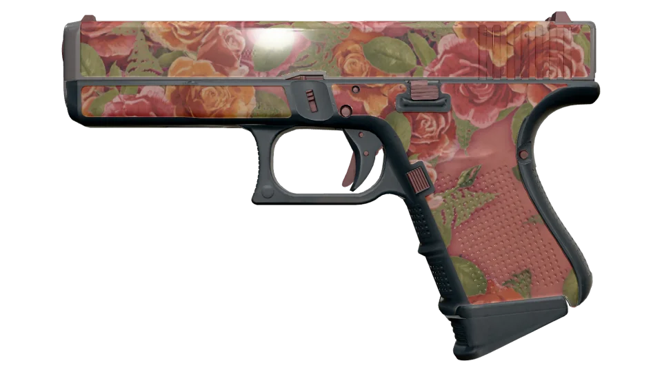 Glock-18 | Coral Bloom (Minimal Wear)
