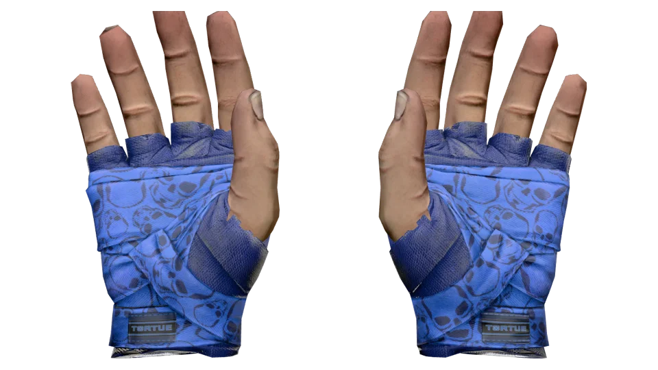 ★ Hand Wraps | Cobalt Skulls (Field-Tested) thumbnail