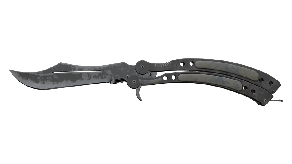 ★ Butterfly Knife | Night (Battle-Scarred) thumbnail
