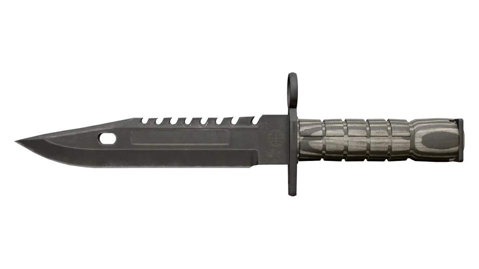 ★ StatTrak™ M9 Bayonet | Black Laminate (Battle-Scarred) thumbnail