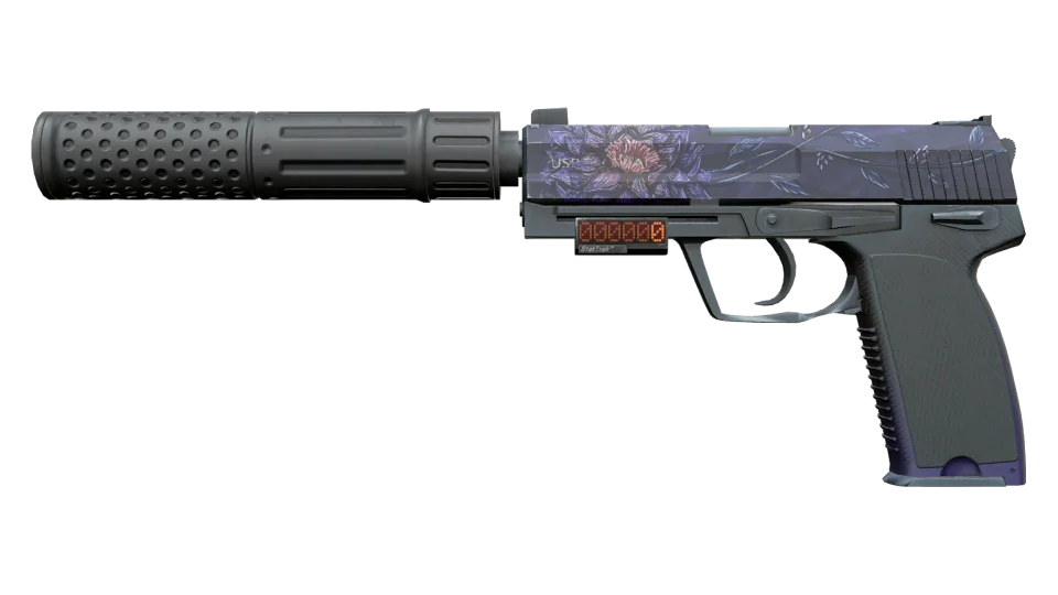 StatTrak™ USP-S | Black Lotus (Well-Worn)
