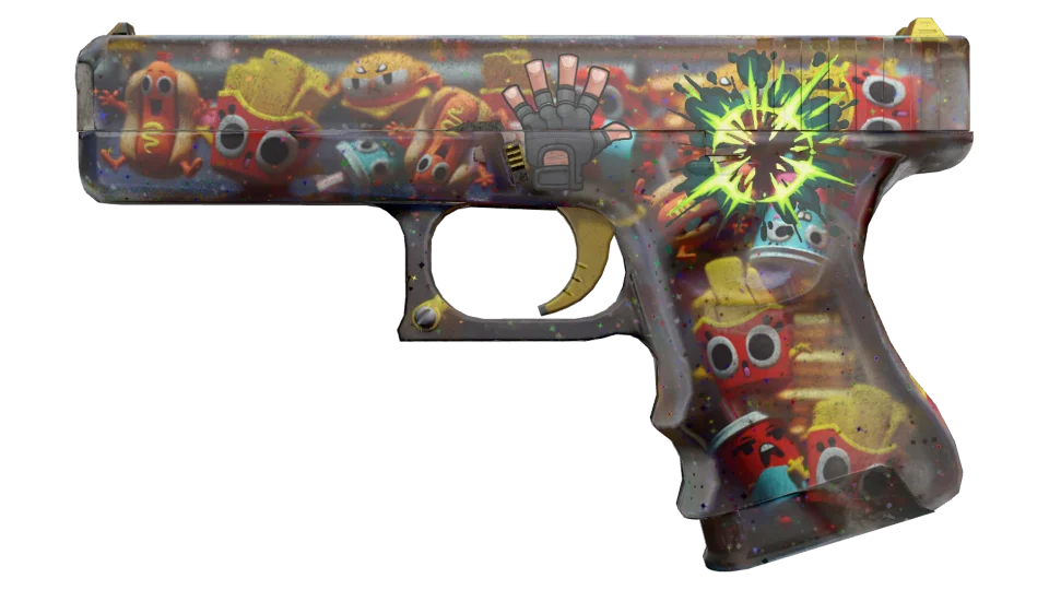 Glock-18 | Snack Attack (Battle-Scarred) thumbnail