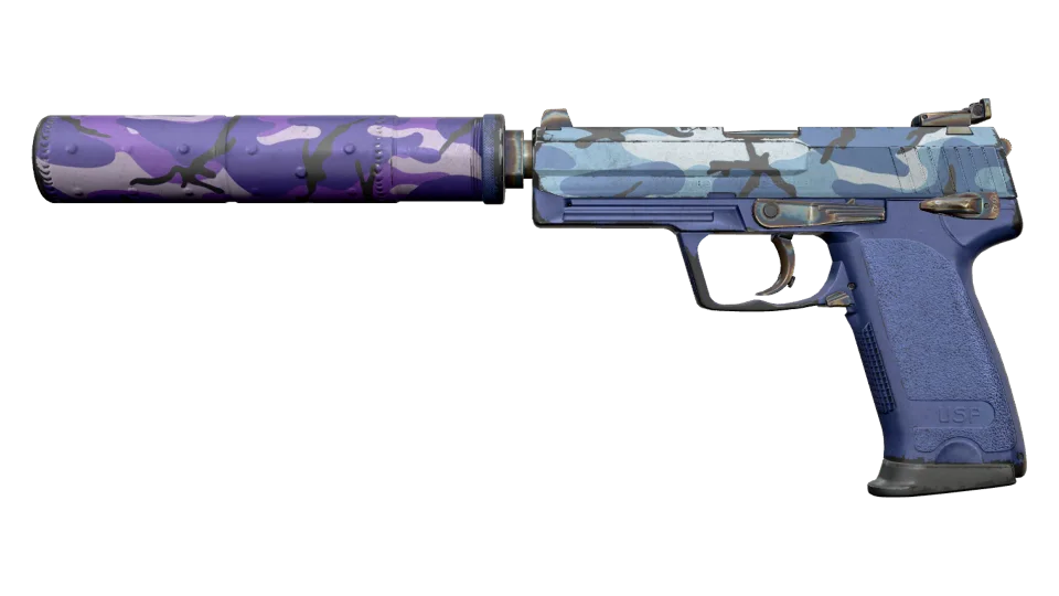 USP-S | Alpine Camo (Well-Worn)