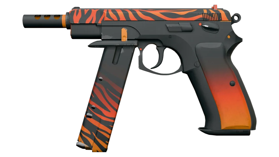 CZ75-Auto | Tigris (Minimal Wear) thumbnail
